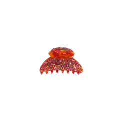 Black Colour Bc Universe Medium rhinestone hair claw - Hårklemme 5692 Pink/orange Lava fra Black Colour