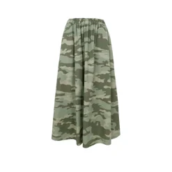 Black Colour BCABBIE SKIRT - Camouflage nederdel 40728 Camouflage fra Black Colour