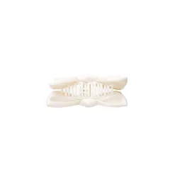 Black Colour BCANNICA BIG BOW - Cremefarvet hårklemme 5826 Creme fra Black Colour