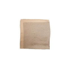Black Colour BCBIANCA MINI SCARVES - Beige prikket tørklæde 3622 Frappe Dot fra Black Colour