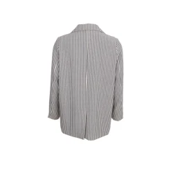 Black Colour BCBRIELLE BLAZER - Stribet blazer jakke med similisten 40817 Nature fra Black Colour