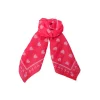 Black Colour BCCLAUDIA LOVE MINI SCARVES - Rødt tørklæde med hjerter 3618 Red Pink fra Black Colour