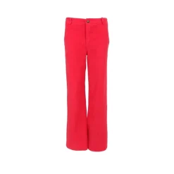 Black Colour BCCORA Corduroy Box Pant - Røde fløjls bukser 40676 Red fra Black Colour