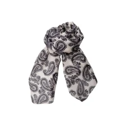 Black Colour BCJASMINA Mini Scarf - Sort/hvidt tørklæde 3520 Off White fra Black Colour
