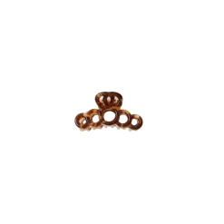 Black Colour BCKERSTI SMALL HAIR CLAW - Brun metal hårklemme 5904 Coffee fra Black Colour