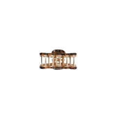 Black Colour BCKERSTI SMALL HAIR CLAW - Brun metal hårklemme 5904 Coffee fra Black Colour