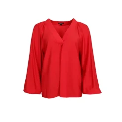 Black Colour BCLOUISA RAGLAN BLOUSE - Rød Bluse 40799 Red fra Black Colour