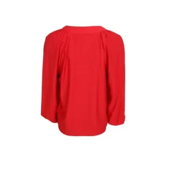 Black Colour BCLOUISA RAGLAN BLOUSE - Rød Bluse 40799 Red fra Black Colour