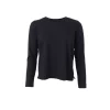 Black Colour BCMAY LS Tee - Sort langærmet t-shirt 40748 Black fra Black Colour
