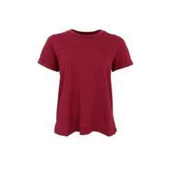 Black Colour BCMAY SS Tee - Vinrød t-shirt 40605 Plum fra Black Colour