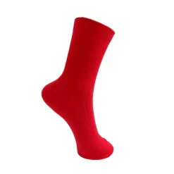 Black Colour BCRINA SOCK - Rød ankel strømpe 4316 Red fra Black Colour