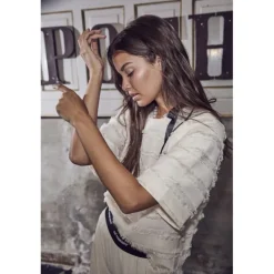 Co'couture BelindaCC Blouse - Off white bluse 35691 Off White fra Co'couture