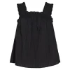 Co'Couture Selma Smock Strap Top - Sort top 35184 fra Co'couture
