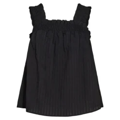 Co'Couture Selma Smock Strap Top - Sort top 35184 fra Co'couture