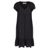 Co'Couture Sunrise Crop Dress - Sort kjole 96230 Black fra Co'couture