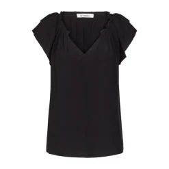Co'couture Sunrise Top -  Sort bluse 75683 Black fra Co'couture