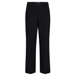 Co'couture VolaCC Ring Wide Pant - Sort buks 31367 Black fra Co'couture