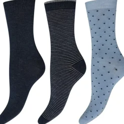 Decoy Ankle Sock Bambus - 3 pack Bambus Ankelstrømper 21345 Multicolour fra Decoy