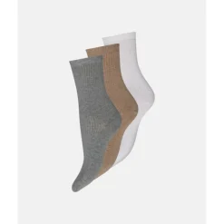 Decoy Ankle Sock Cotten - 3 pack ankel strømper i bomuld 9-20226-75 fra Decoy