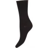 Decoy Fine Knit Socks - Ankelstrømper 20245 Black fra Decoy
