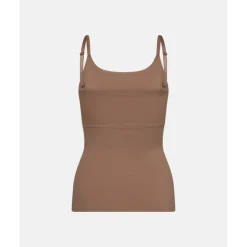 Decoy Shapewear top flexible - Brun top 9-88009-1 Brown fra Decoy