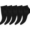 Decoy Sneaker Bamboo 5 pack - Sorte strømper 21232-65 fra Decoy