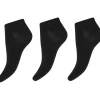 Decoy Sneaker Sock - 3 pack sneaker strømper 20323 Black fra Decoy