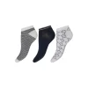 Decoy Sneaker Sock Bamboo 3-pk - 20235 Sort/hvid multi colour fra Decoy