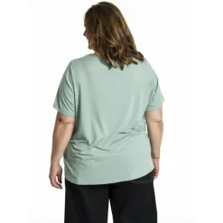 Gozzip GBirka - Mintgrøn t-shirt med print G251019 Green fra Gozzip