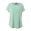 Gozzip GGitte T-shirt - Grøn/hvid stribet G252082 Green fra Gozzip