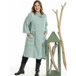Gozzip GHeddi Dress - Mint grøn kjole G251015 Green fra Gozzip