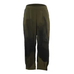 Gozzip GIla pants - Grøn printet buks G252221 Olive fra Gozzip