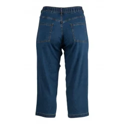 Gozzip GIrene Pants - Blå denim 7/8 del buks G251029 Dark Blue Denim fra Gozzip