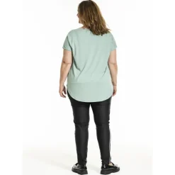 Gozzip Gitte T-shirt - Mintgrøn t-shirt 9905 Green fra Gozzip