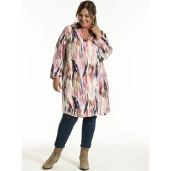 Gozzip GJeana Tunic - Multifarvet tunika G252078 Multi Color Print fra Gozzip