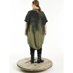 Gozzip GKara Dress - Grøn kjole G252202 Olive fra Gozzip