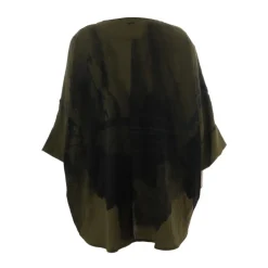 Gozzip GKleo Blouse - Grøn printet bluse G252208 Olive fra Gozzip