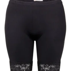 Gozzip Rosa Under Pants med Lace - Cykelshorts G152631 Black fra Gozzip