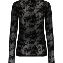 HYPEtheDetail Lace Blouse - Sort blondebluse 3-850-14 Black fra HYPEtheDETAIL