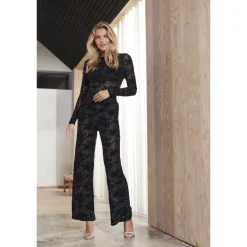 HYPEtheDetail Lace Blouse - Sort blondebluse 3-850-14 Black fra HYPEtheDETAIL