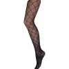 HYPEtheDETAIL Logo Tights - Strømpebukser 16013 Black fra HYPEtheDETAIL