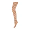 HYPEtheDETAIL Logo Tights - Strømpebukser 16013 4350 Brown fra HYPEtheDETAIL