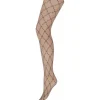 HYPEtheDETAIL Logo Tights - Strømpebukser 16013 Blue fra HYPEtheDETAIL