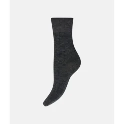 HYPEtheDetail Socks Cashmere - Grå uldstrømpe 3-21220-75 Grey fra HYPEtheDETAIL