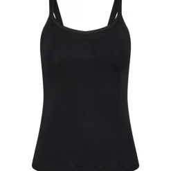 JBS of DK narrow straps - Sort uld undertrøje med smalle stropper 1221-19 Black fra JBS of Denmark - Dame