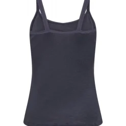 JBS of DK top narrow straps - Grå uld undertrøje med smalle stropper 1221-19 Dark Grey Melange fra JBS of Denmark - Dame