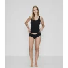 JBS of DK Top wide straps - Sort bambus top 11230-1 Black fra JBS of Denmark - Dame