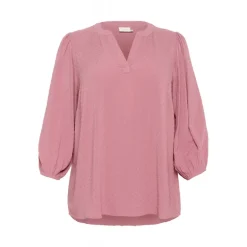 Kaffe Curve KCanya Blouse - Rosa bluse 10583226 Mesa Rose fra Kaffe Curve