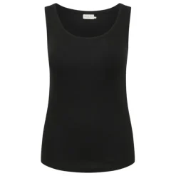 Kaffe Curve KCcarina Tank Top - Sort top 10581396 Black Deep fra Kaffe Curve