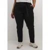 Kaffe Curve KCjenna Belt Pant - Sort buks med bælte 10582254 Black Deep fra Kaffe Curve